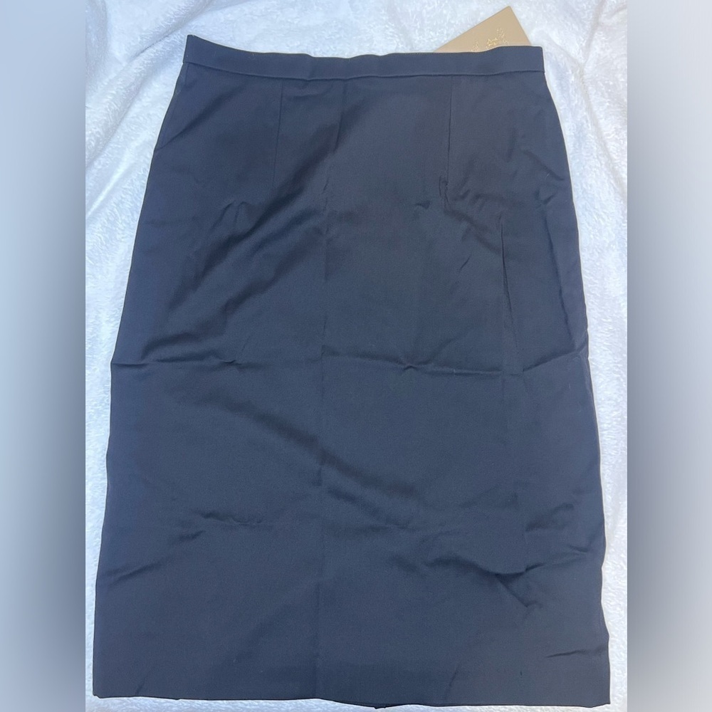 NWT BURBERRY Pencil Skirt Size 8 - BLACK - Picture 8 of 14